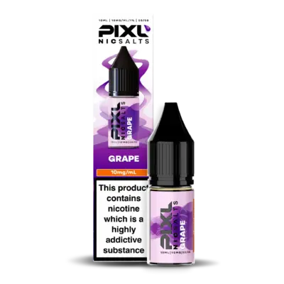 PIXL NIC SALTS 10ML - GRAPE 10MG