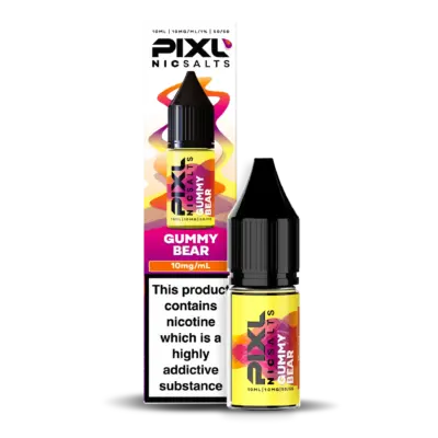 PIXL NIC SALTS 10ML - GUMMY BEAR 10MG