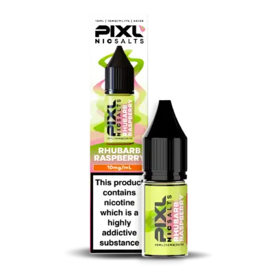 PIXL NIC SALTS 10ML - RHUBARB RASPBERRY 10MG