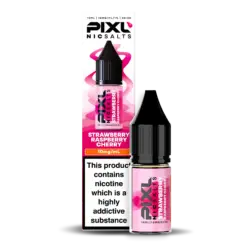 Pixl Nic Salt Strawberry Raspberry Cherry