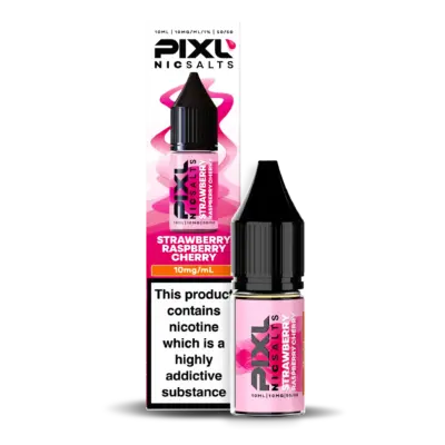 PIXL NIC SALTS 10ML - STRAWBERRY RASPBERRY CHERRY 10MG