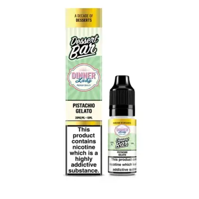 Pistachio Gelato Bar Salts Dinner Lady 10ml Nic Salts Pistachio Gelato Dessert Bar Dinner Lady Salts Dinner Lady 10ml Nic Salts