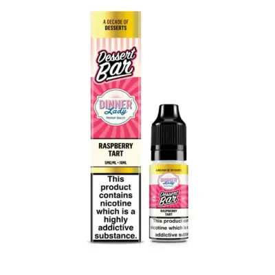 Raspberry Tart Bar Salts Dinner Lady 10ml Nic Salts Raspberry Tart Dessert Bar Dinner Lady 10ml Nic Salts