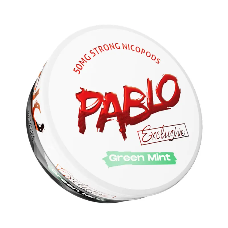 Pablo Exclusive Green Mint Nicotine Pouches