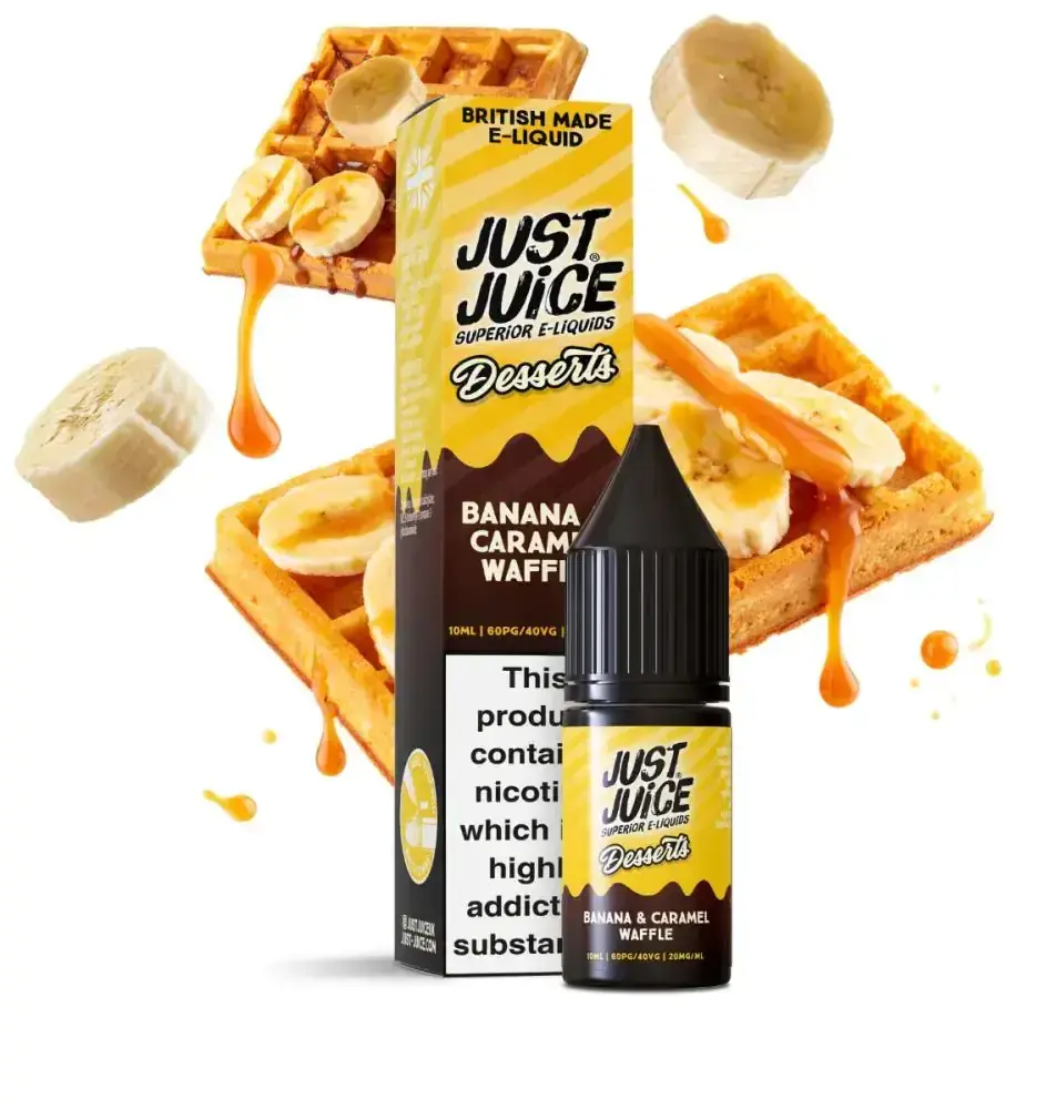 Banana Caramel Waffle Just Juice 10ml Nic Salts