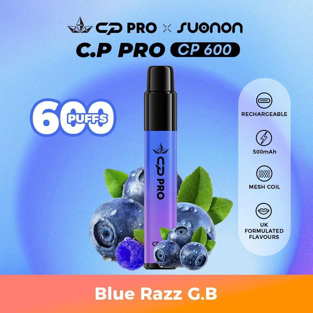 Blue Razz G.B CP Pro CP600 SUONON