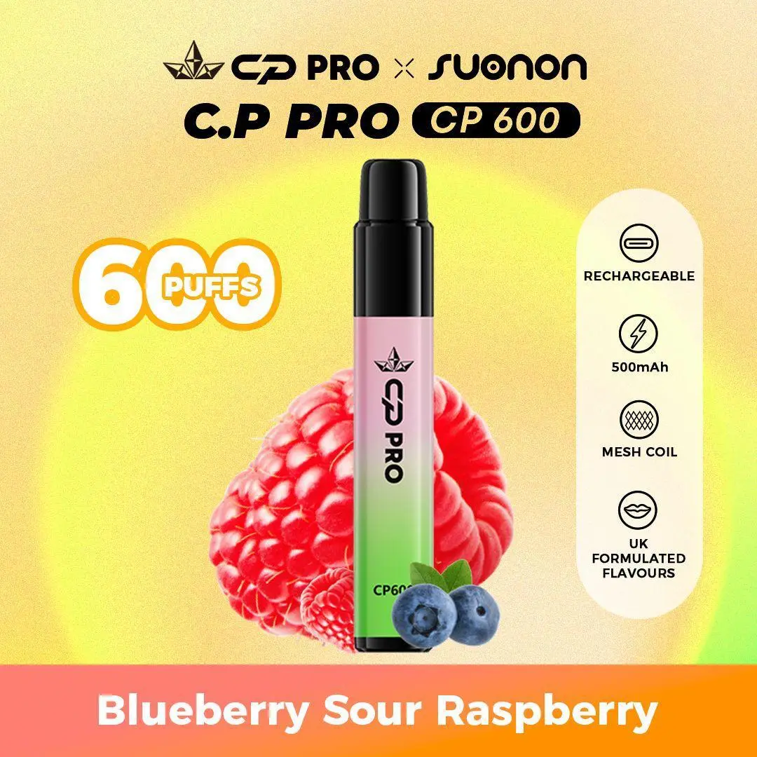 Blueberry Sour Raspberry CP Pro CP600 SUONON