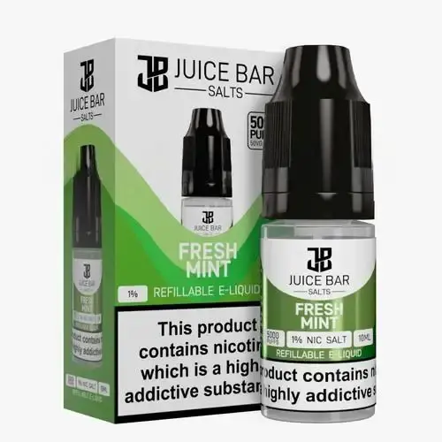Fresh Mint Juice Bar Nic Salt 10ml
