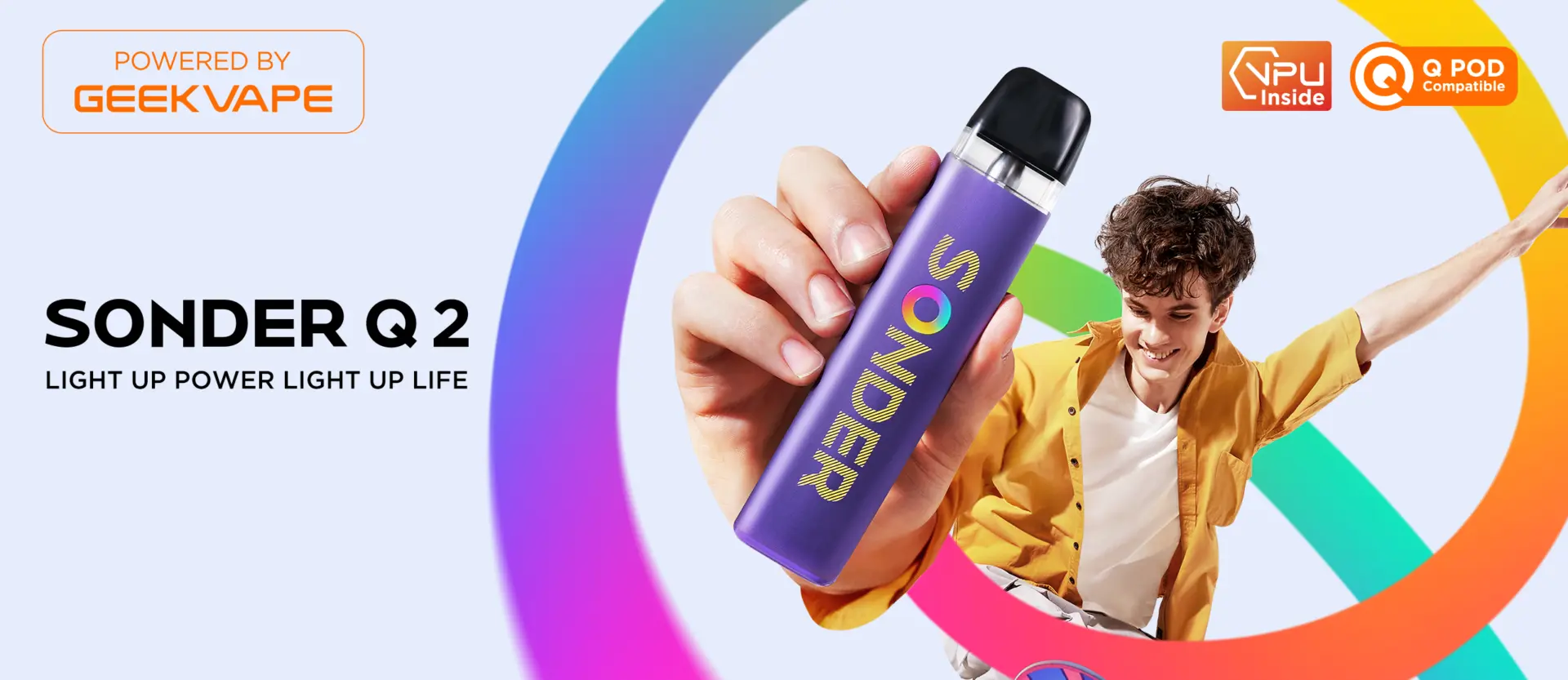 GeekVape Sonder Q2 Pod Vape Kit Banner 1