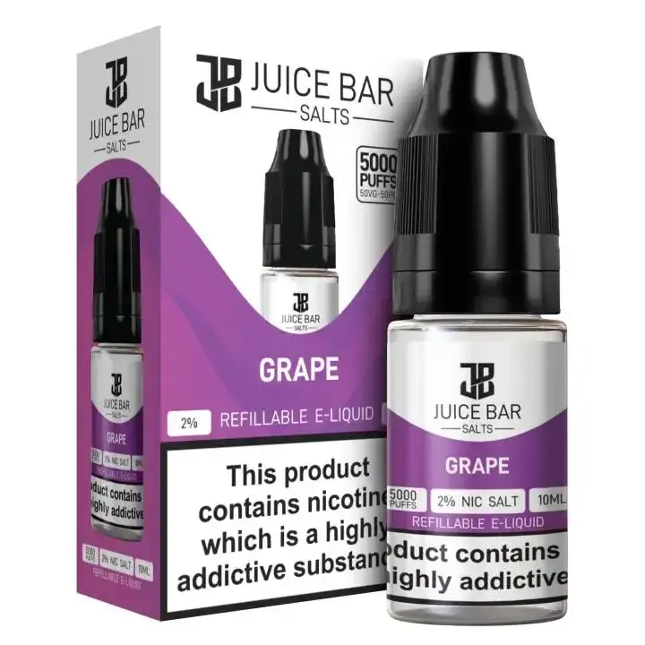 Grape Juice Bar 10ml Nic Salt