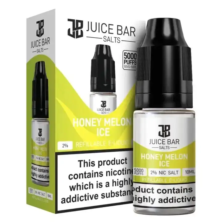 Honey Melon Ice Juice Bar 10ml Nic Salts