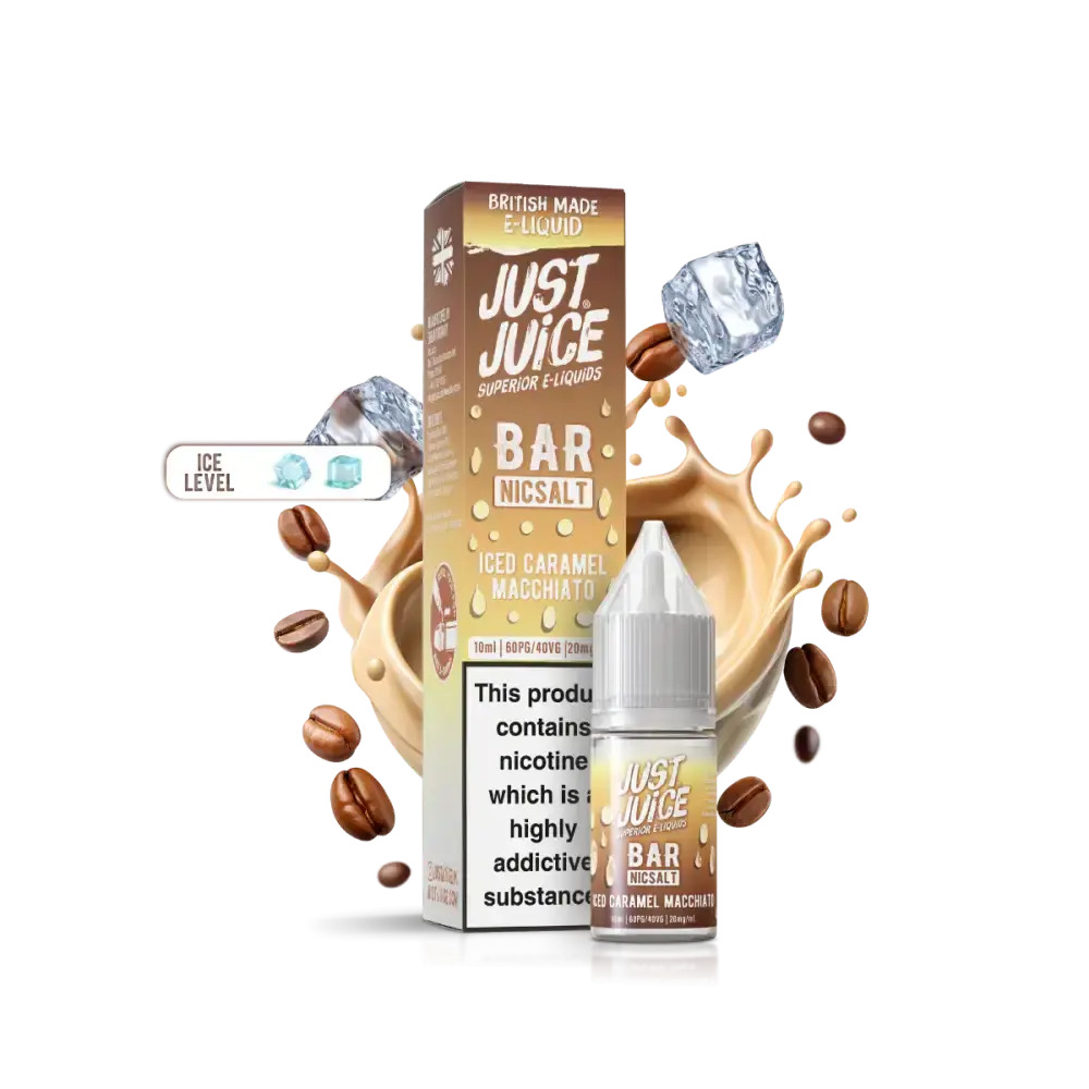 Iced Caramel Macchiato Just Juice 10ml Nic Salts