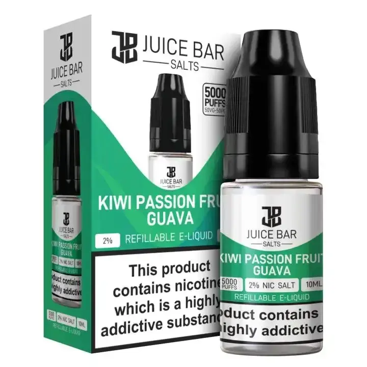Kiwi Passionfruit Guava Juice Bar 10ml Nic Salt
