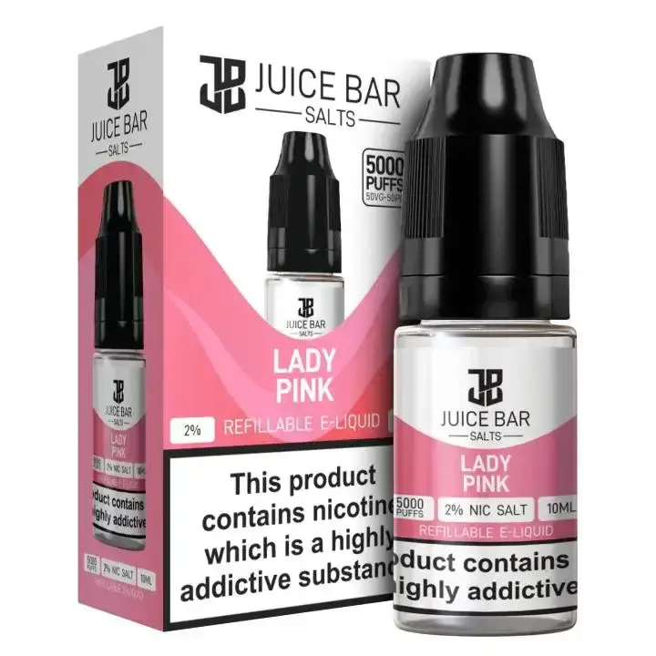 Lady Pink Juice Bar 10ml Nic Salt