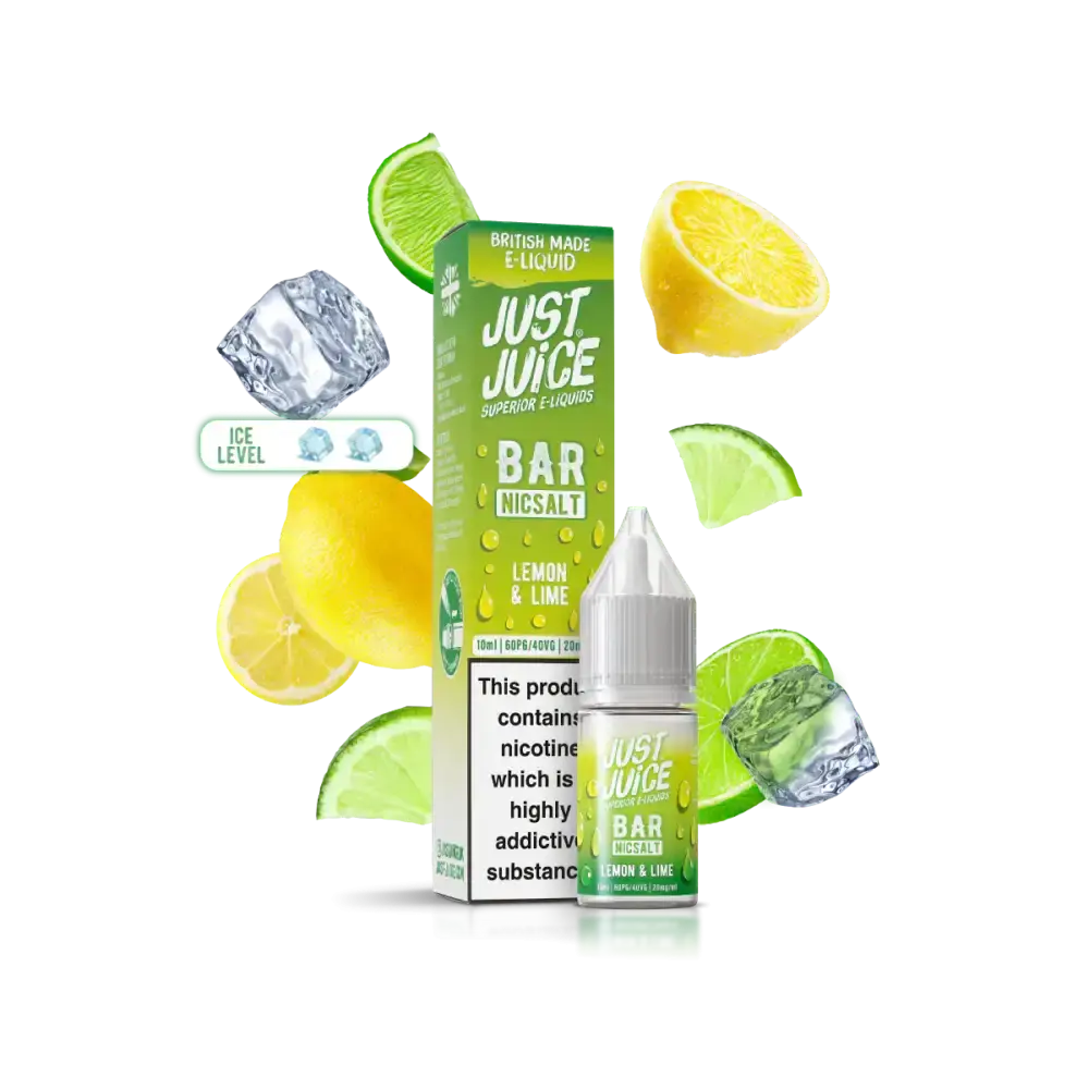 Lemon & Lime Just Juice 10ml Nic Salts