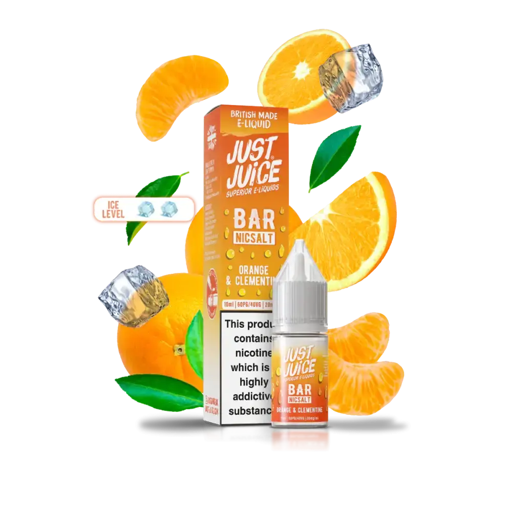 Orange & Clementine Just Juice 10ml Nic Salts
