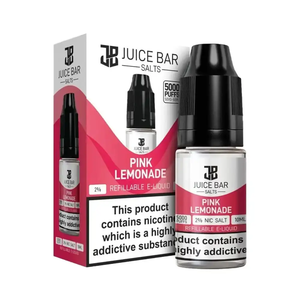 Pink Lemonade Juice Bar 10ml Nic Salt