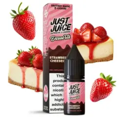 Strawberry Cheesecake Just Juice 10ml Nic Salts