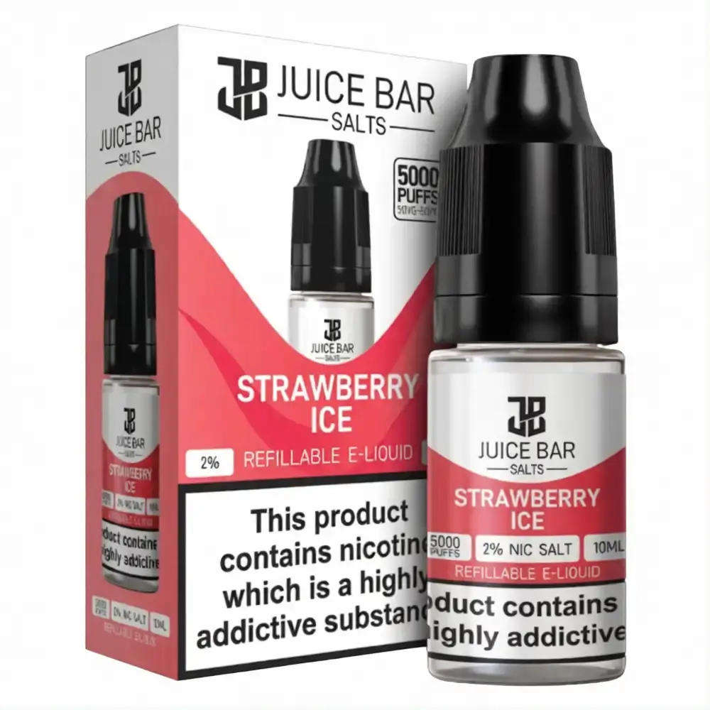 Strawberry Ice Juice Bar 10ml Nic Salt