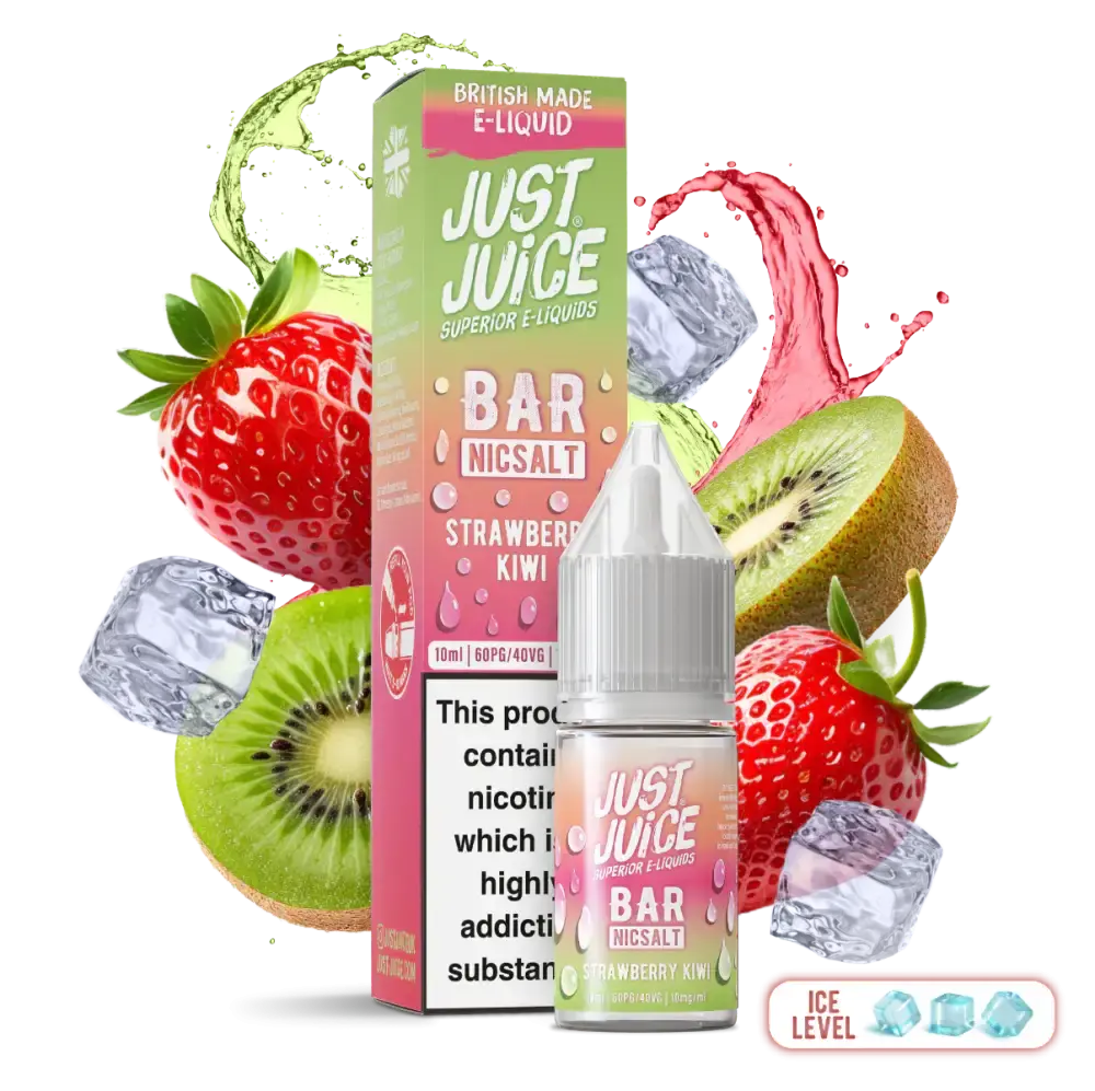 Strawberry Kiwi Just Juice 10ml Nic Salts