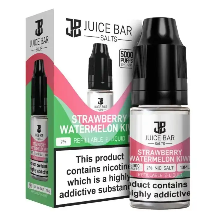 Strawberry Watermelon Kiwi Juice Bar 10ml Nic Salt