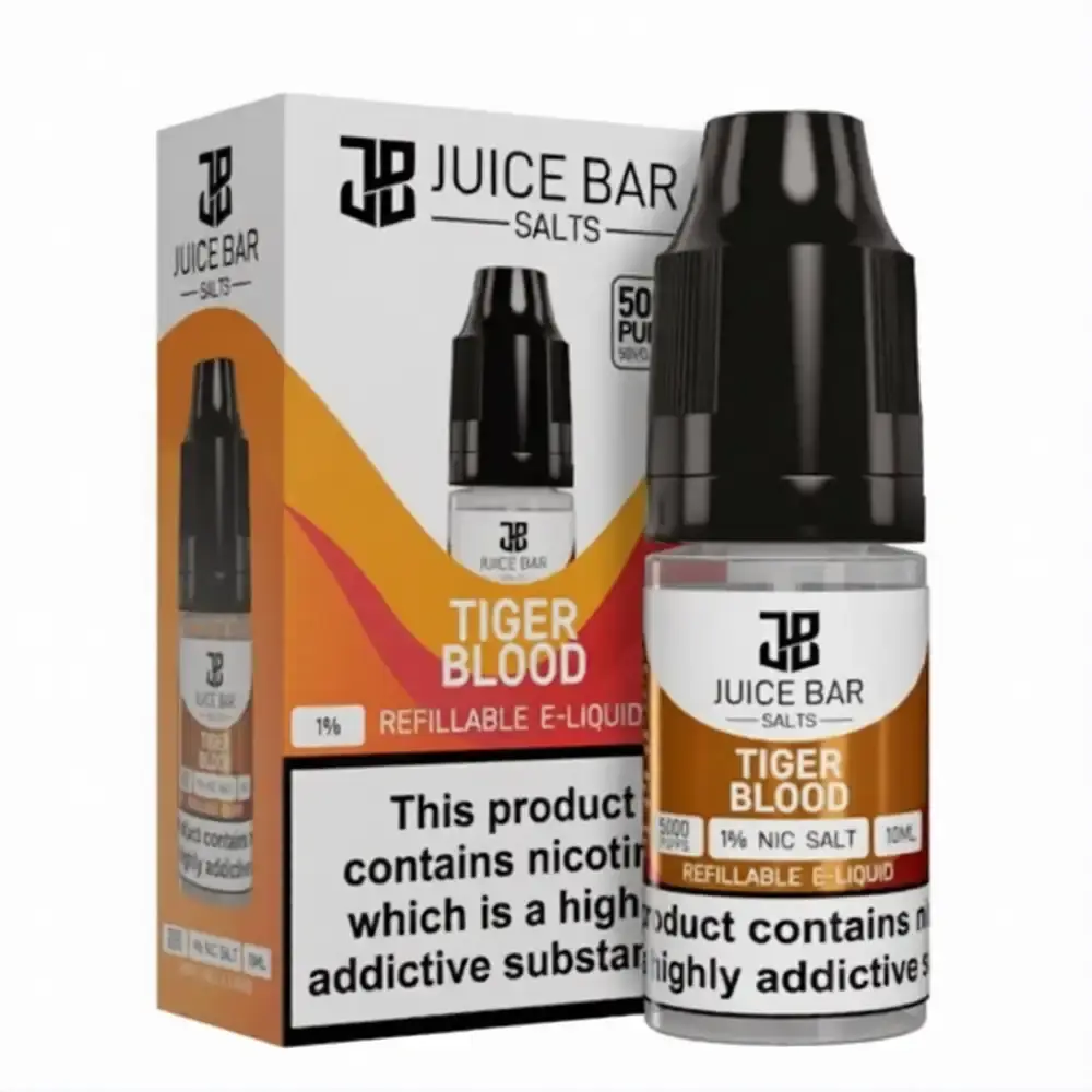 Tiger Blood Juice Bar Nic Salt 10ml