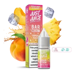 Tropical Peach Just Juice 10ml Nic Salts