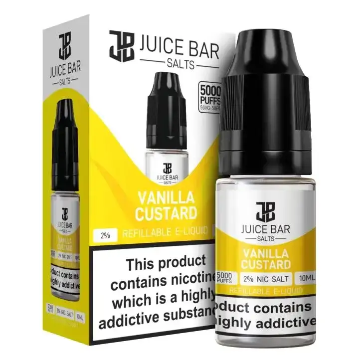 Vanilla Custard Juice Bar 10ml Nic Salt