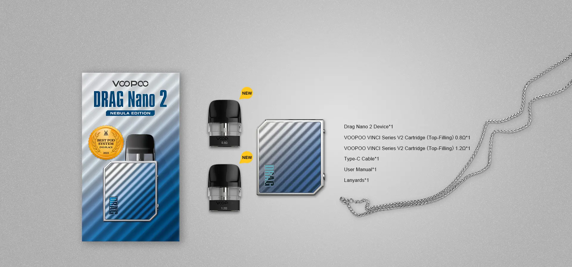 Voopoo Drag Nano 2 Nebula Edition Banner 20
