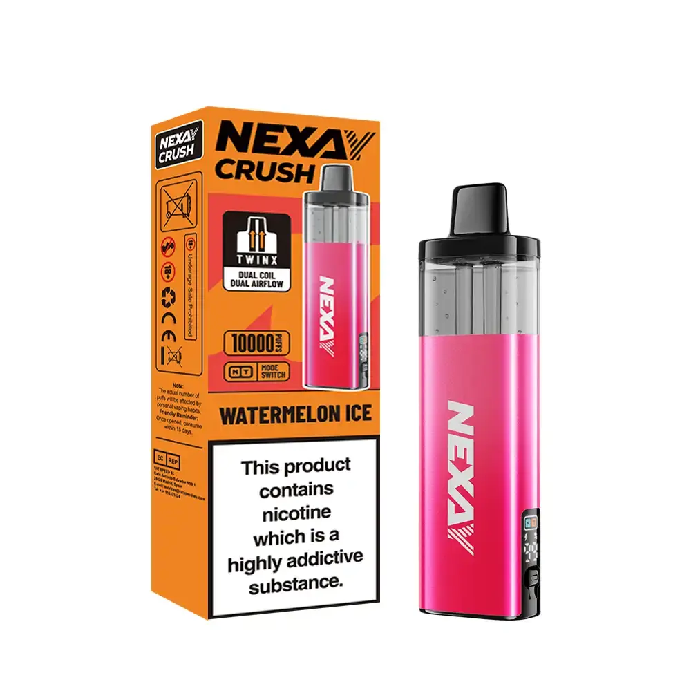 Watermelon Ice Nexay Crush 10K Prefilled Pod Kit Watermelon Ice Nexay Crush 10K Prefilled Pod Kit