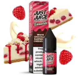 White Chocolate Raspberry Cheesecake Just Juice 10ml Nic Salts