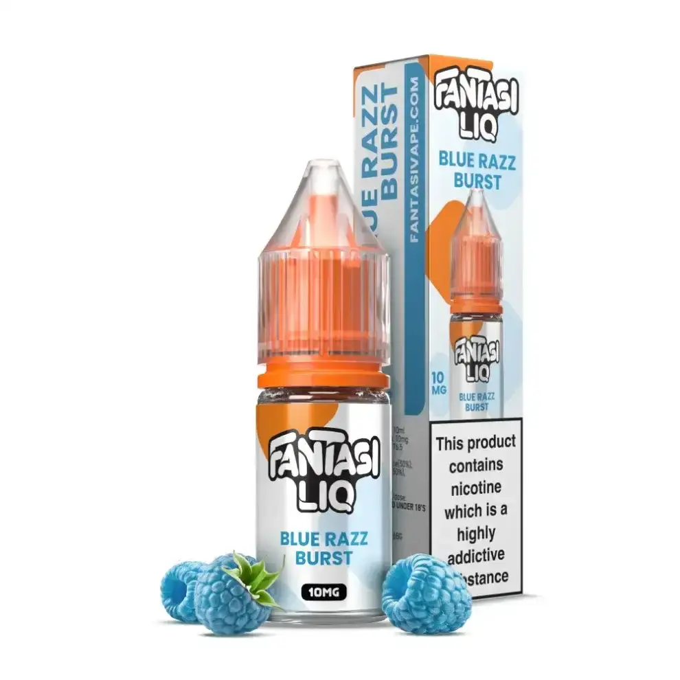 Blue Razz Burst Fantasi Liq 10ml Nic Salt