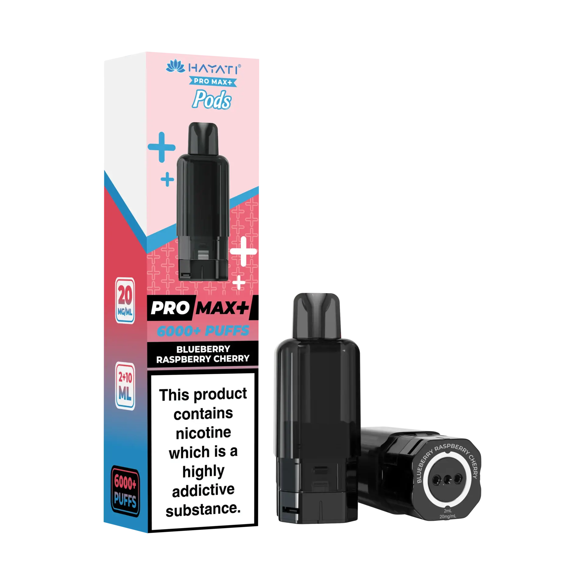 Blueberry Raspberry Cherry by Hayati Pro Max Plus Refill Pod