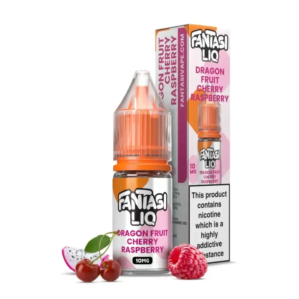 Dragon Fruit Cherry Raspberry Fantasi Liq 10ml Nic Salt