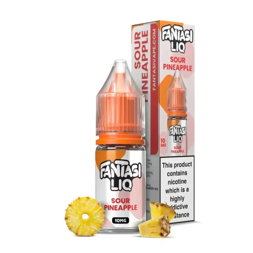 Sour Pineapple Fantasi Liq 10ml Nic Salt