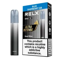 Blue Raspberry GB Relx Ultra Prefilled Pod Kit