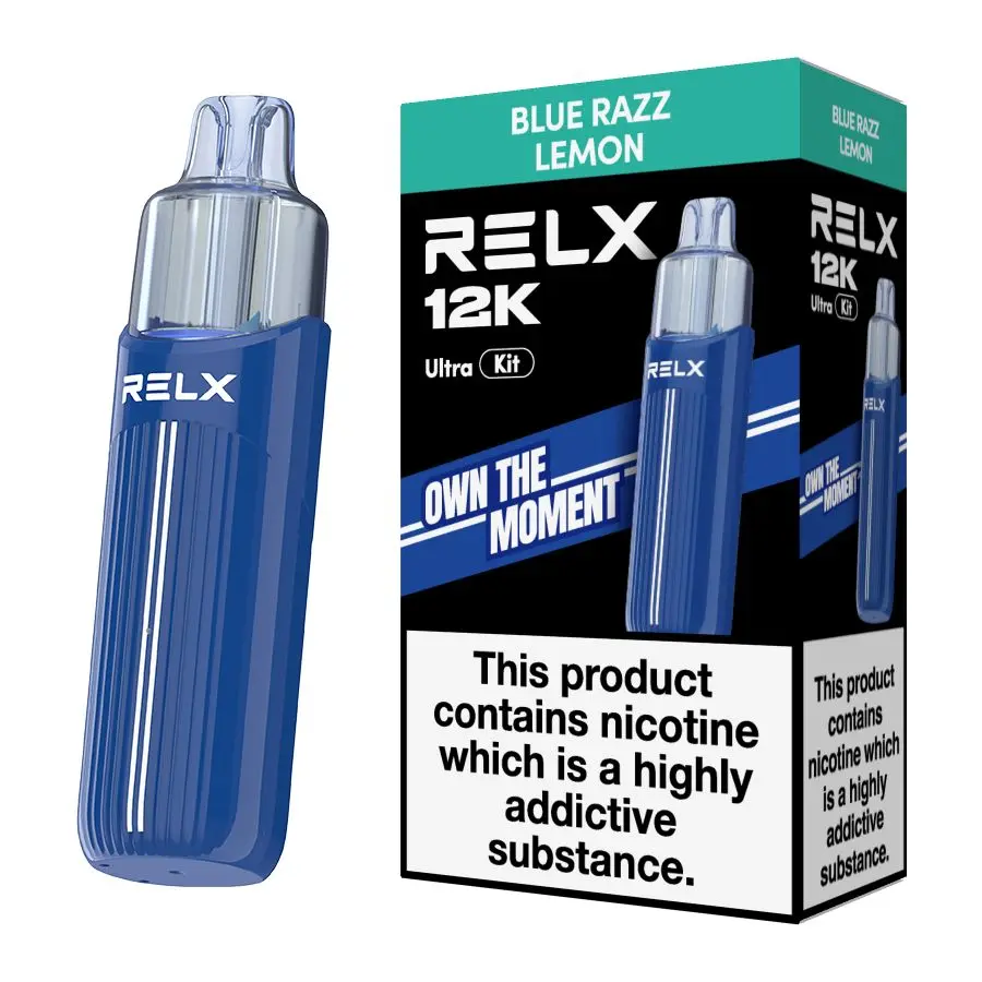 Blue Razz Lemon Relx 12K Ultra Prefilled Pod Kit