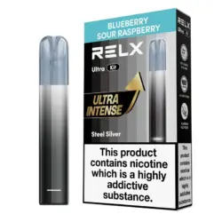 Blueberry Sour Raspberry Relx Ultra Prefilled Pod Kit