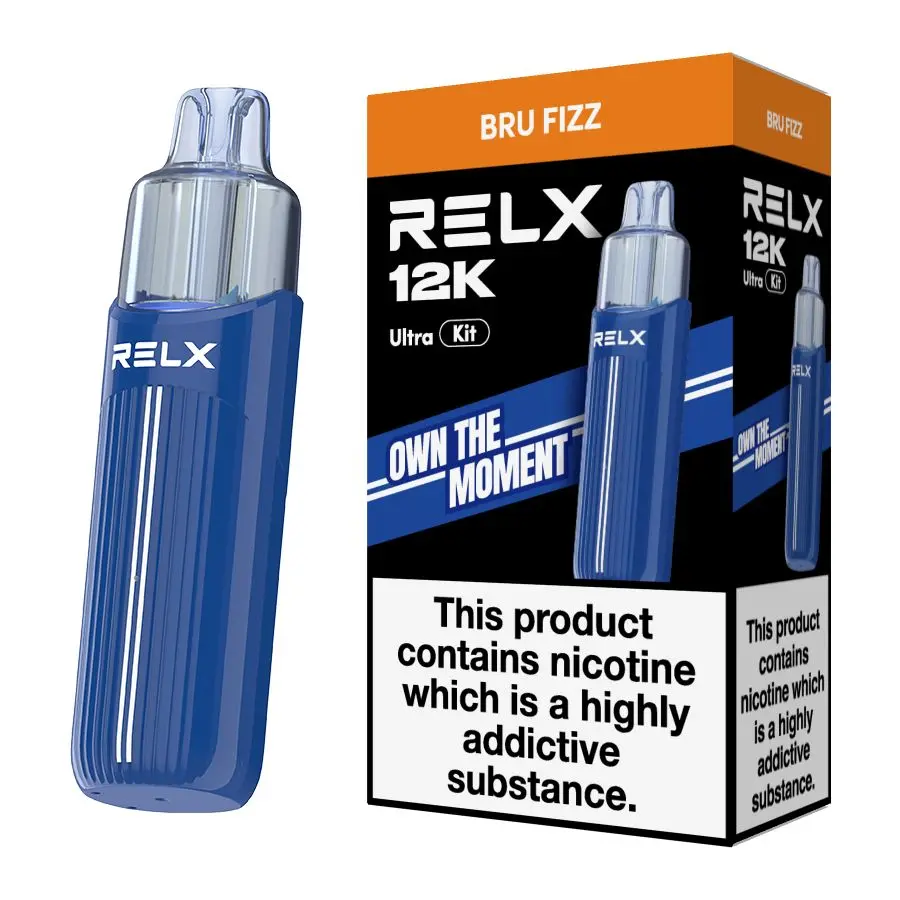 Bru Fizz Relx 12K Ultra Prefilled Pod Kit