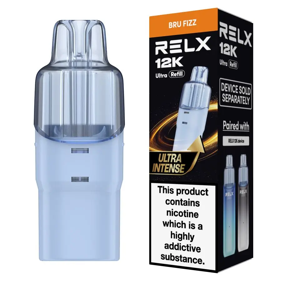Bru Fizz Relx 12K Ultra Prefilled Pod