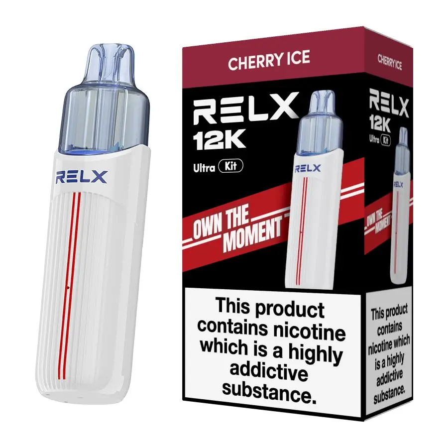 Cherry Ice Relx 12K Ultra Prefilled Pod Kit