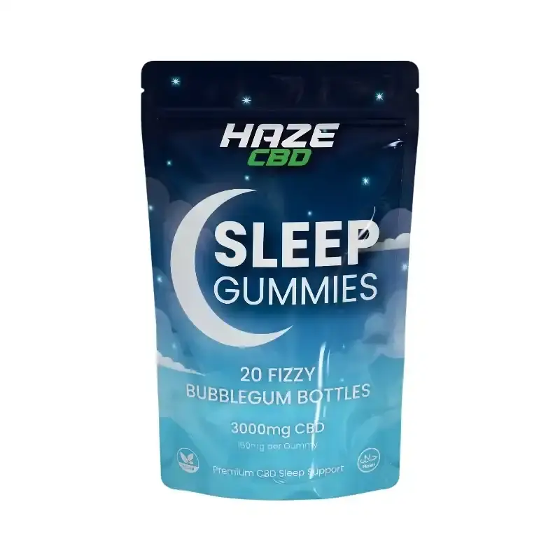 Fizzy Bubblegum Bottles Haze CBD Sleep Gummies 3000mg | 150mg CBD Per Gummy