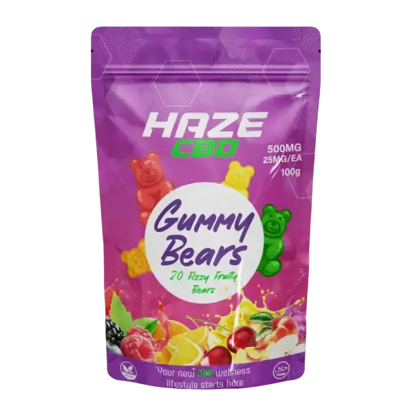 Gummy Bears Haze CBD 500mg | 25mg CBD Per Gummy