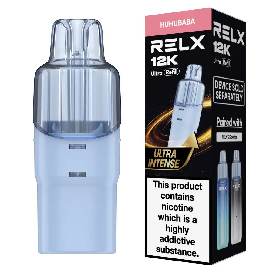 Huhubaba Relx 12K Ultra Prefilled Pod