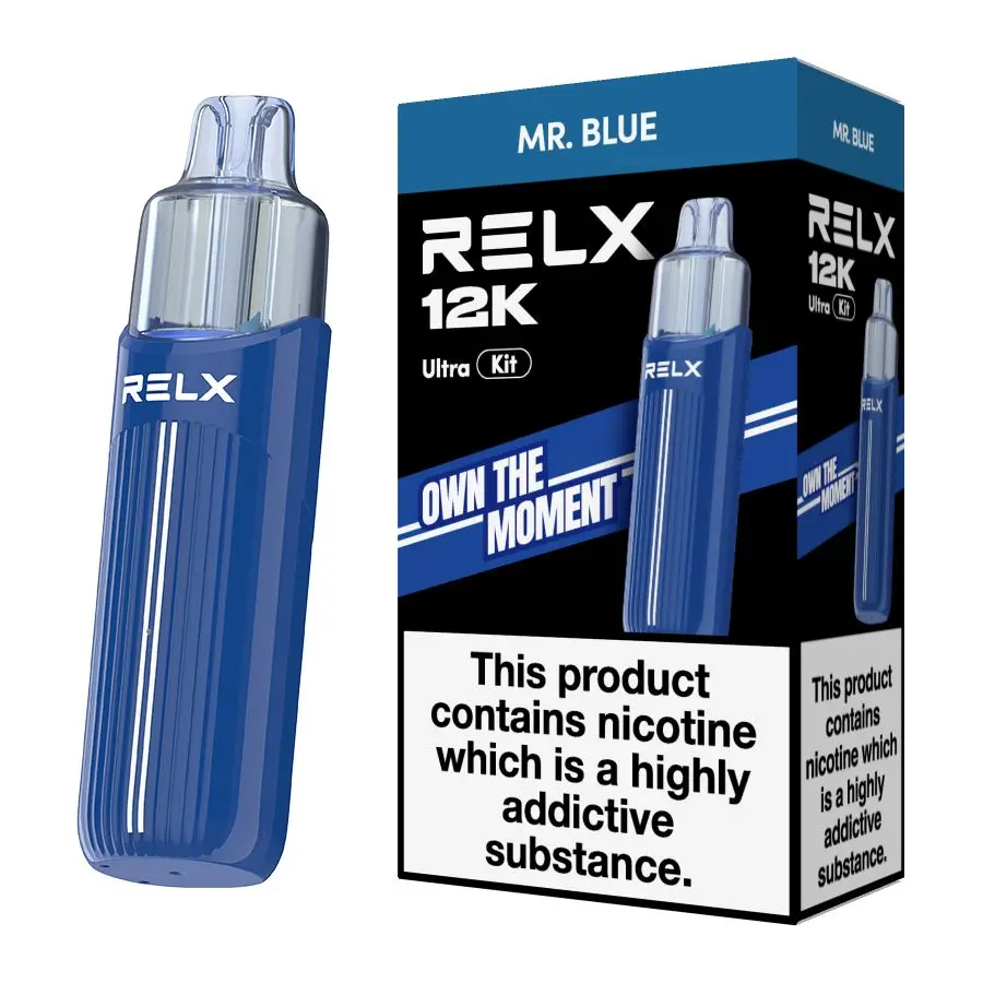 Mr Blue Relx 12K Ultra Prefilled Pod Kit