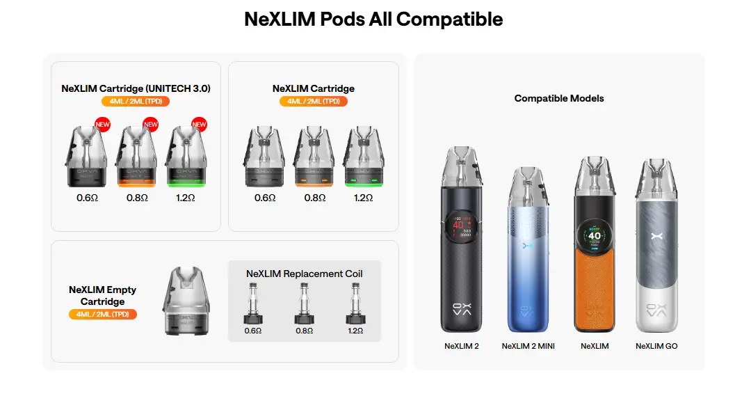 Oxva Nexlim 2 Vape Kit Banner 22