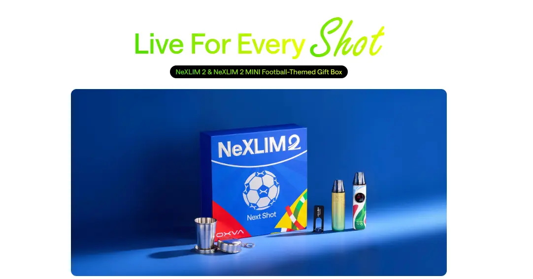 Oxva Nexlim 2 Mini Vape Kit Banner 18