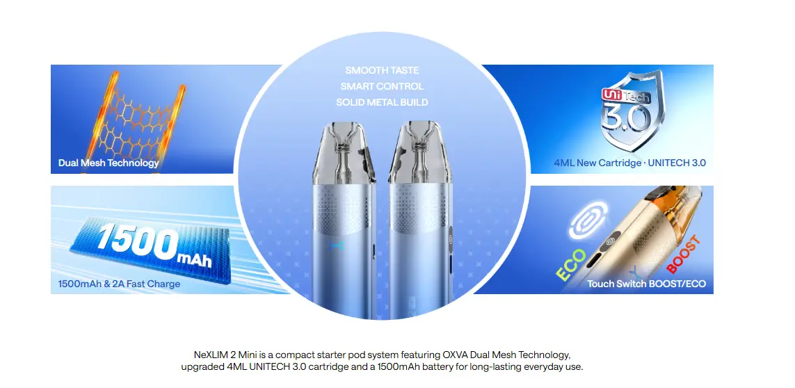 Oxva Nexlim 2 Mini Vape Kit Banner 2