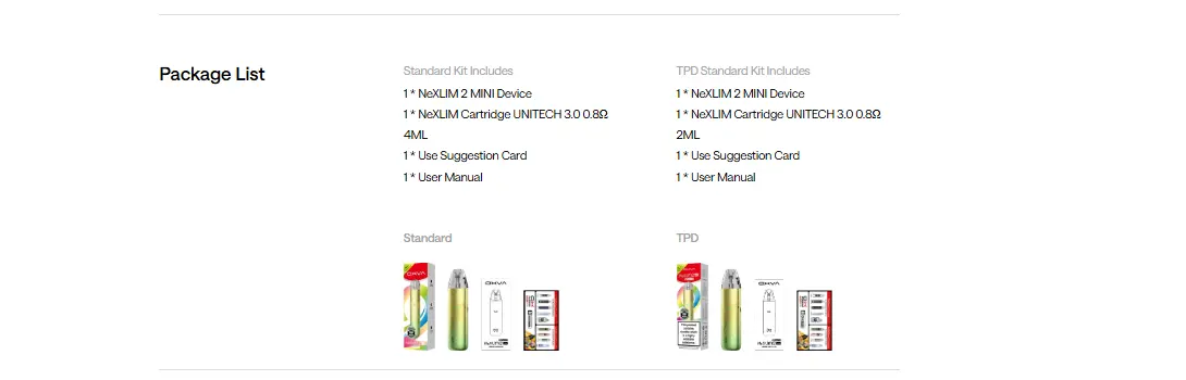 Oxva Nexlim 2 Mini Vape Kit Banner 23