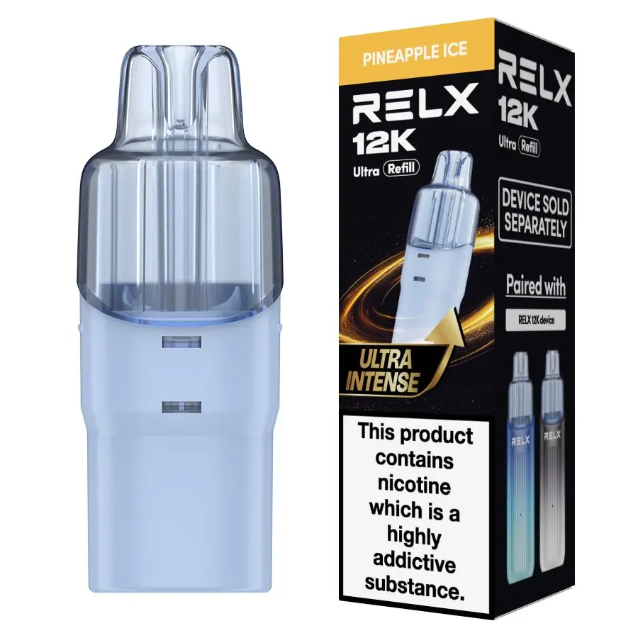 Pineapple Ice Relx 12K Ultra Prefilled Pod